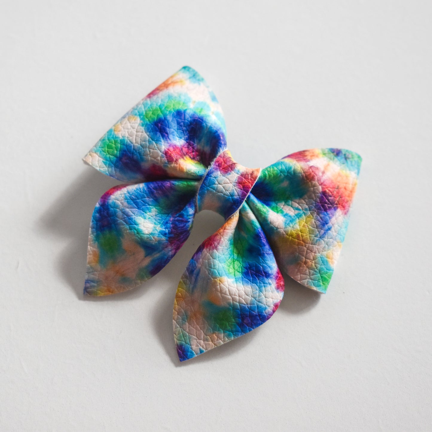 Tie dye mini sailor bow