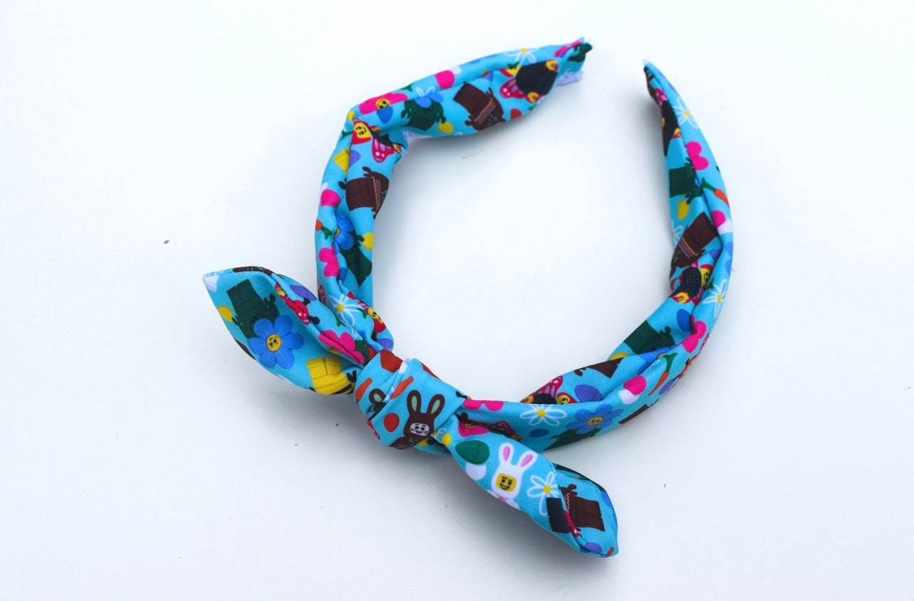 Spring blocks hard headband