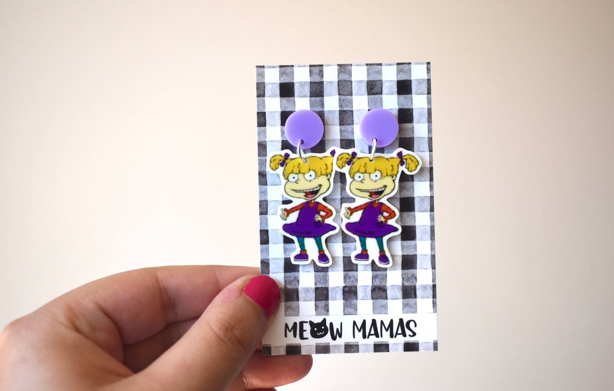 Angelica dangle earrings