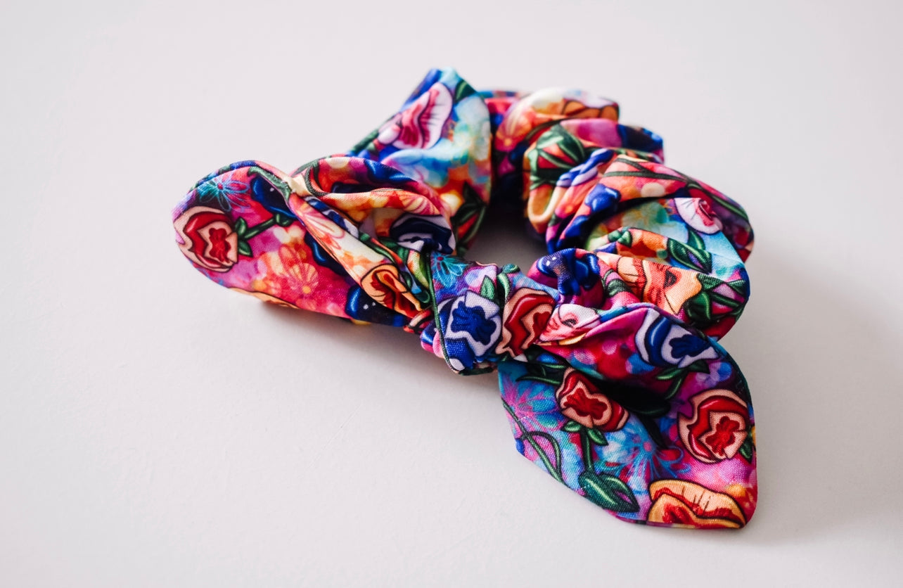 The golden afternoon small twist scrunchie