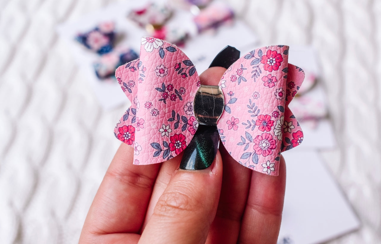 Floral petite bows