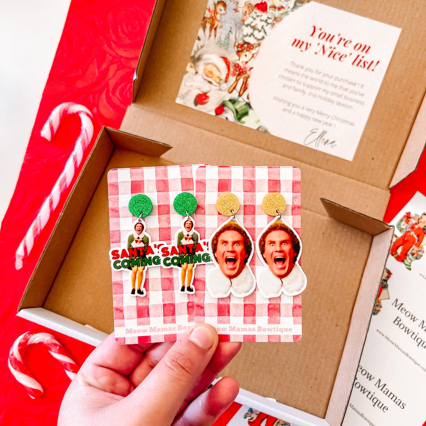 Smiling is my favourite Buddy dangles