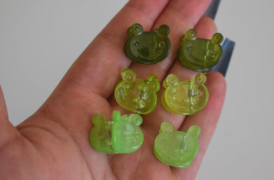 Froggy mini claw clips