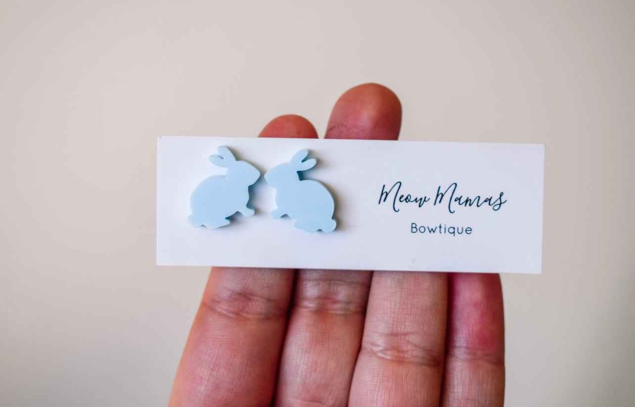 Simple Bunny studs