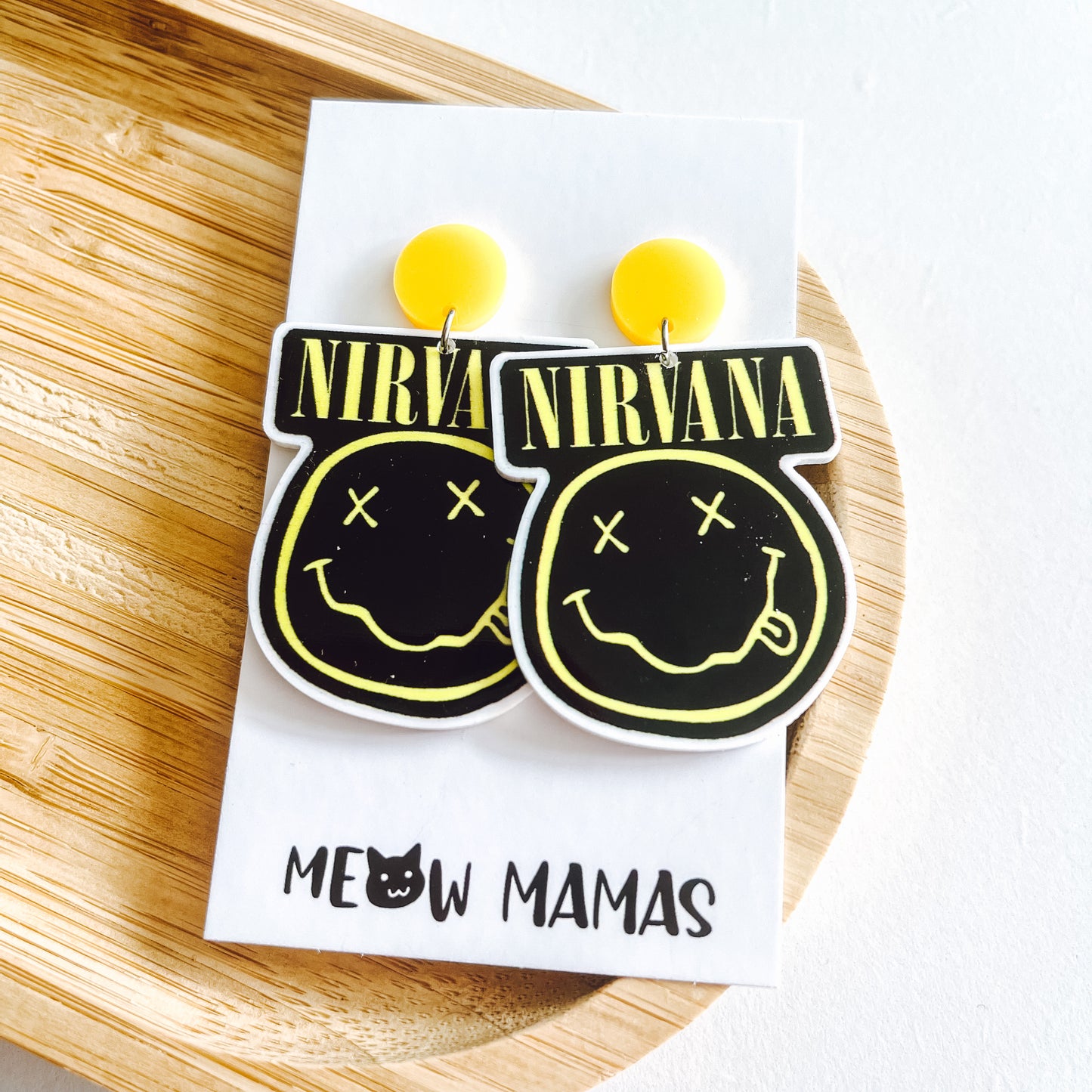 Nirvana dangle earrings