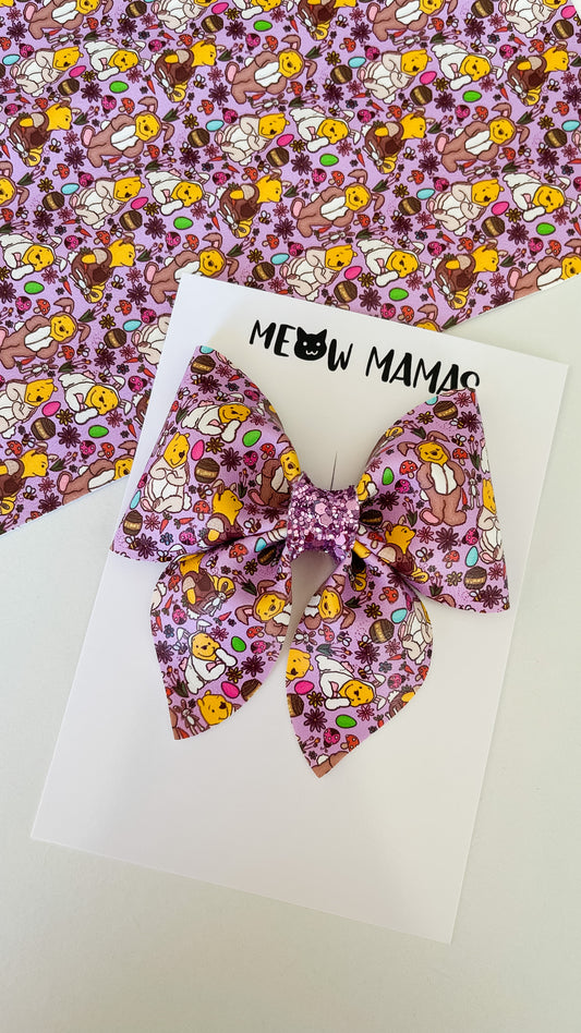 Oh bother Easter sailor bow