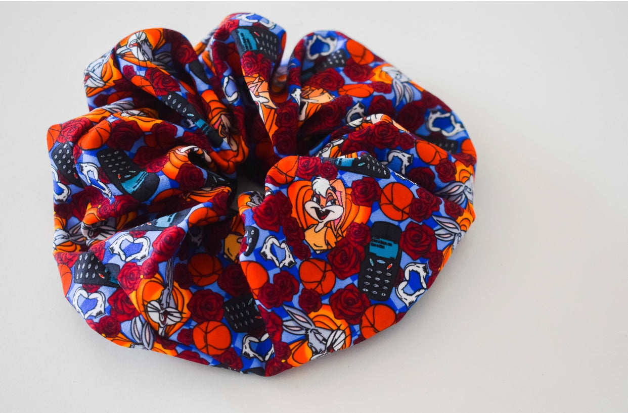 Basketball bunny scrunchie