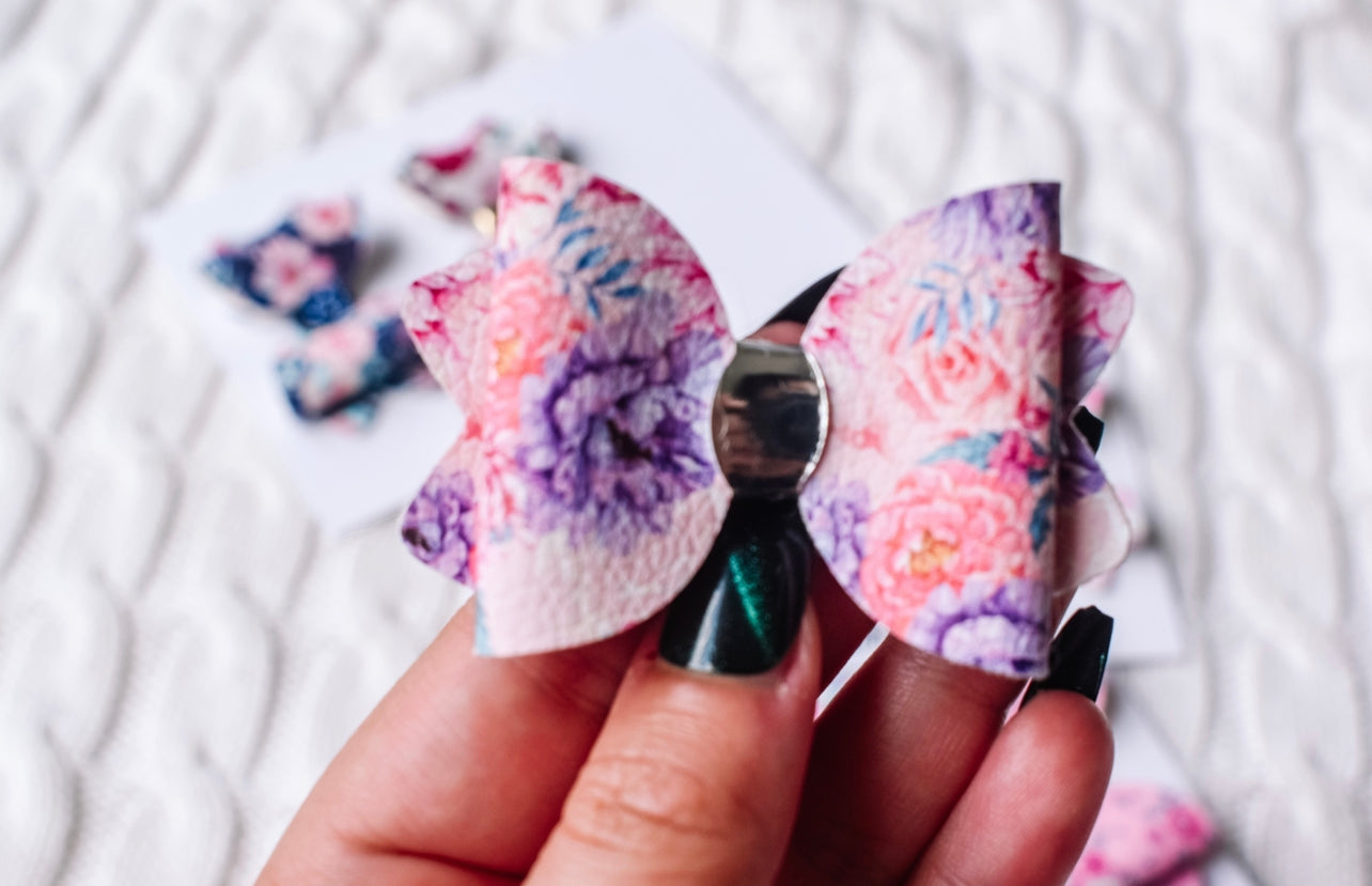 Floral petite bows