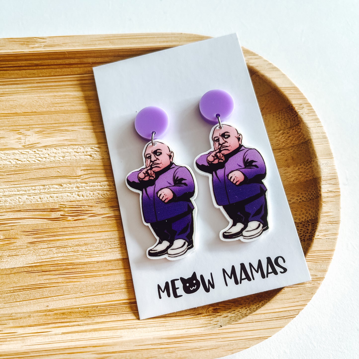 Mini me dangle earrings
