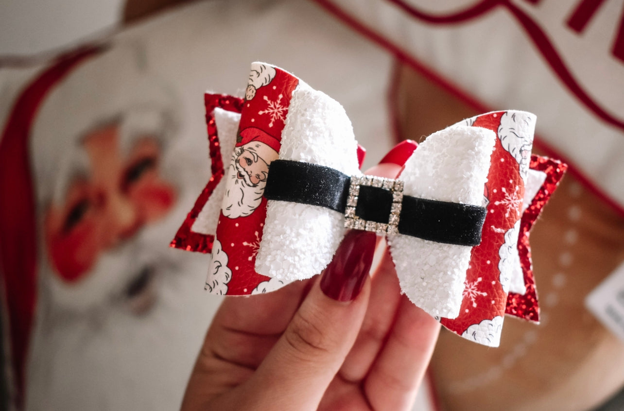 Santa wishes large dolly bow