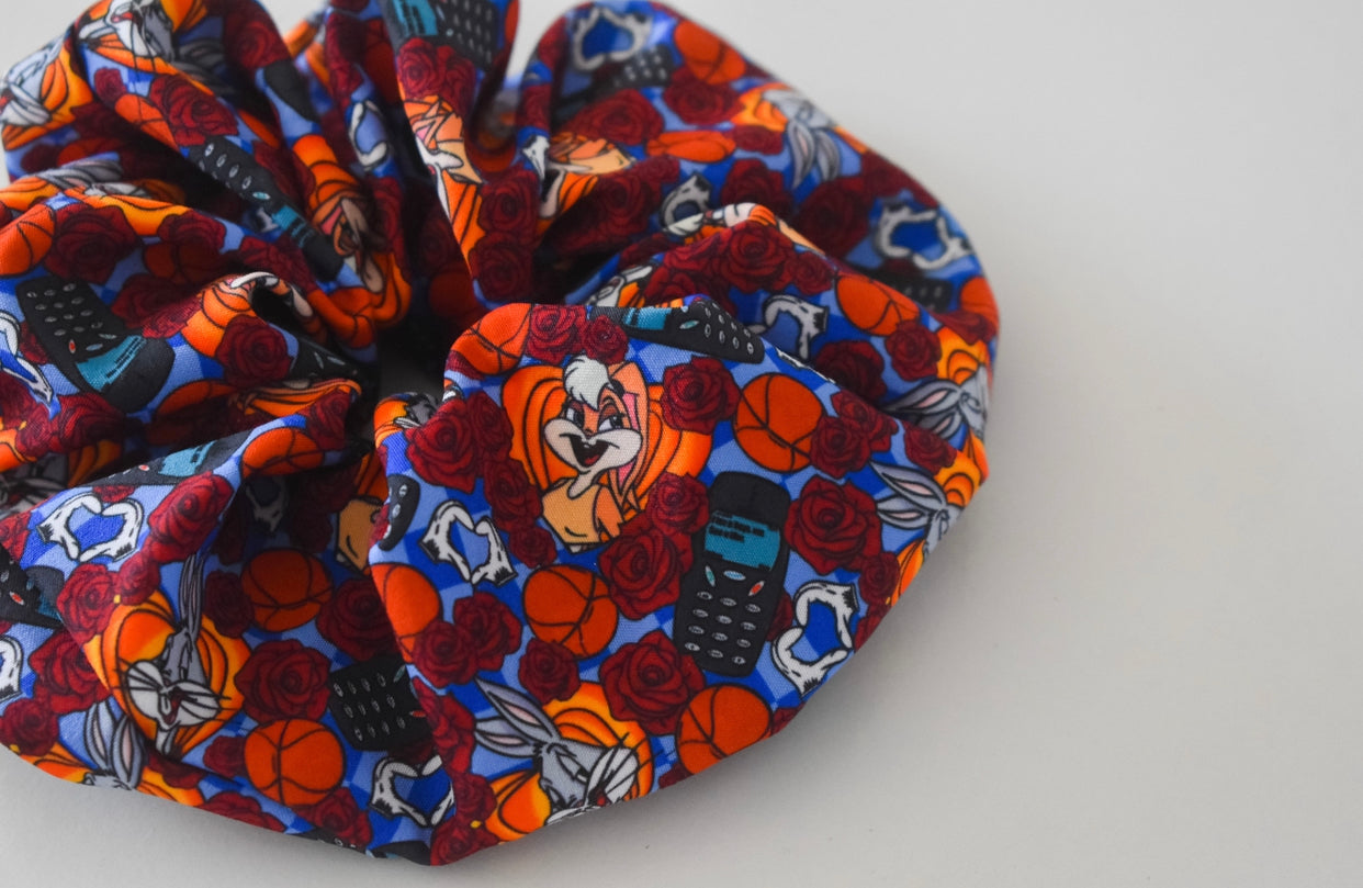 Basketball bunny scrunchie