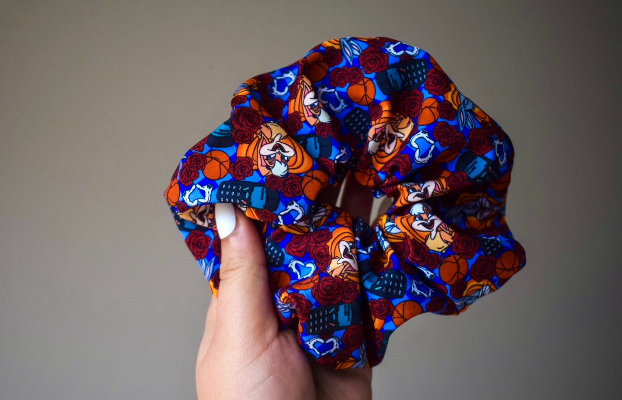 Basketball bunny scrunchie