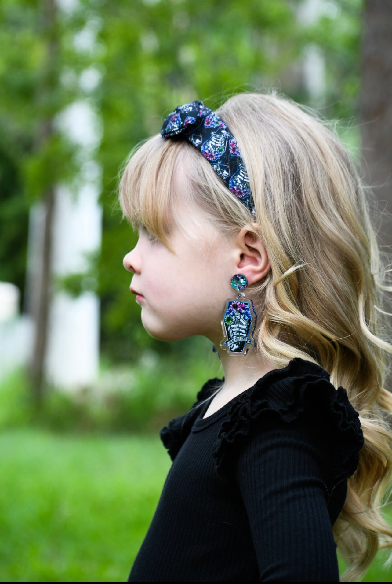 I can buy myself flowers acrylic dangles
