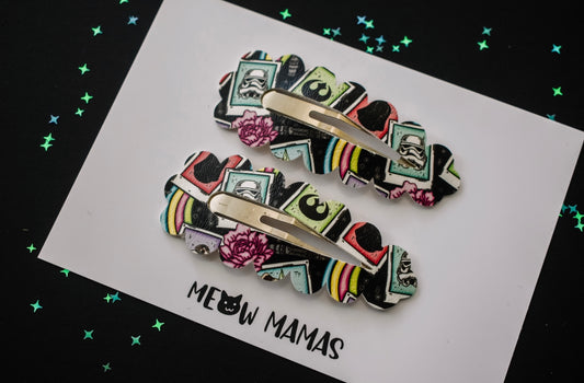 “It is the way” 8cm snap clip set