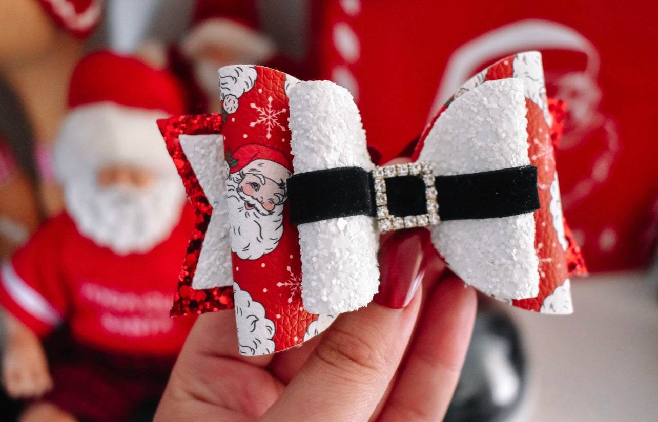 Santa wishes large dolly bow