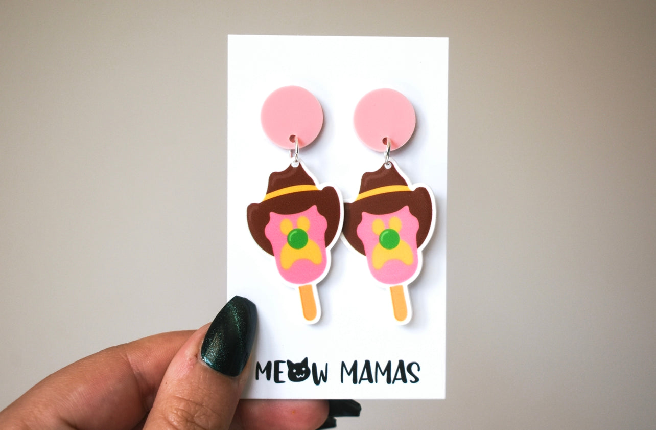 Bubble O Bill  dangle earrings