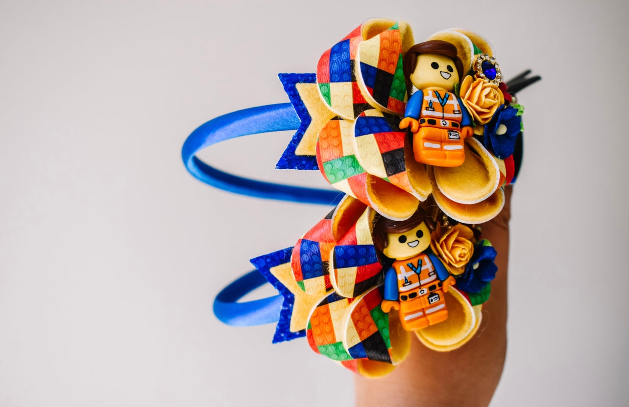 Awesome brick man OTT headband