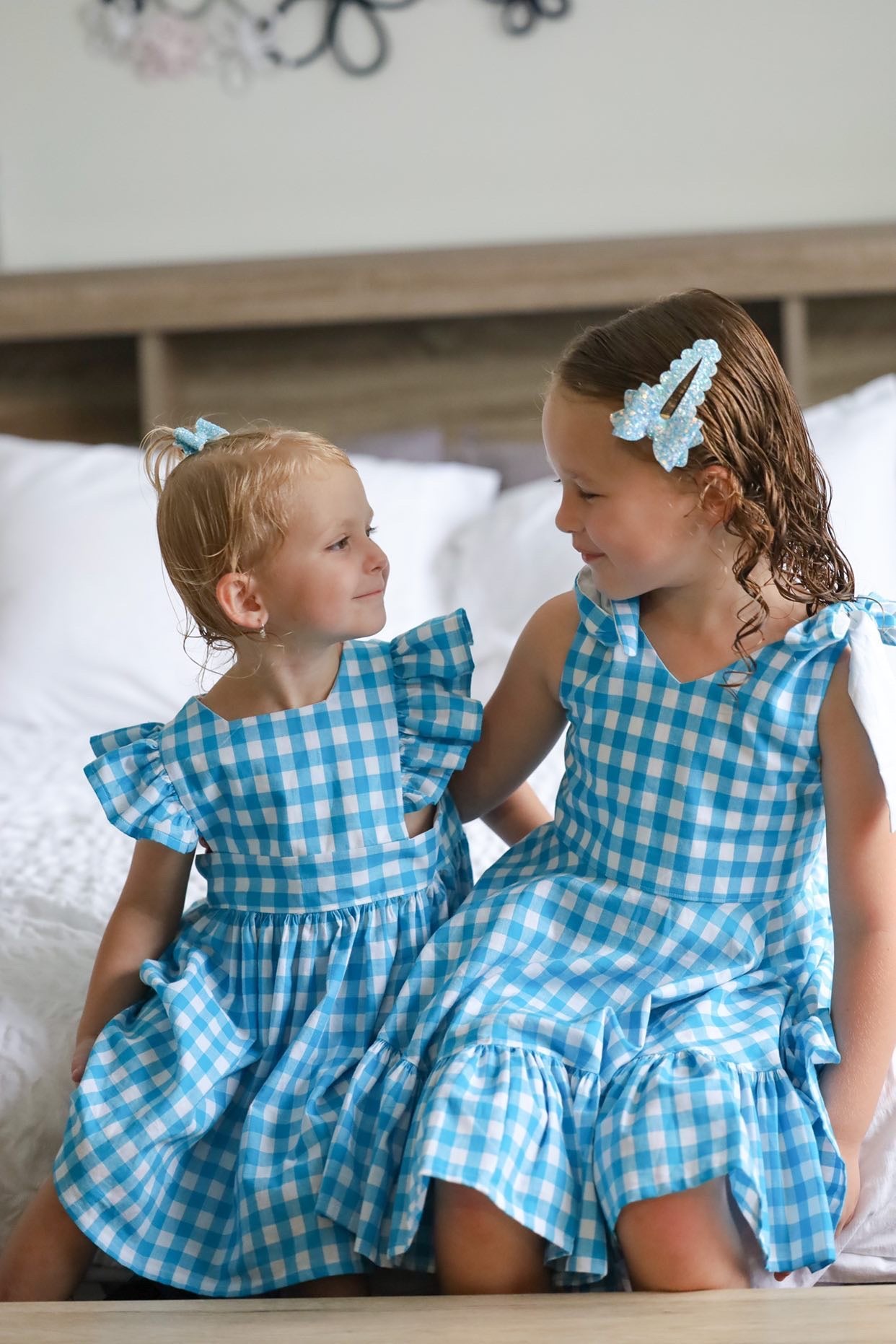 Ice queen Teeny Tiny pigtail set
