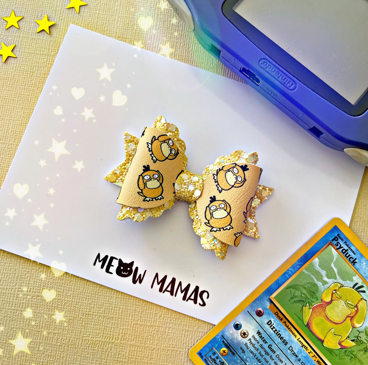 Psyduck petite singular bow