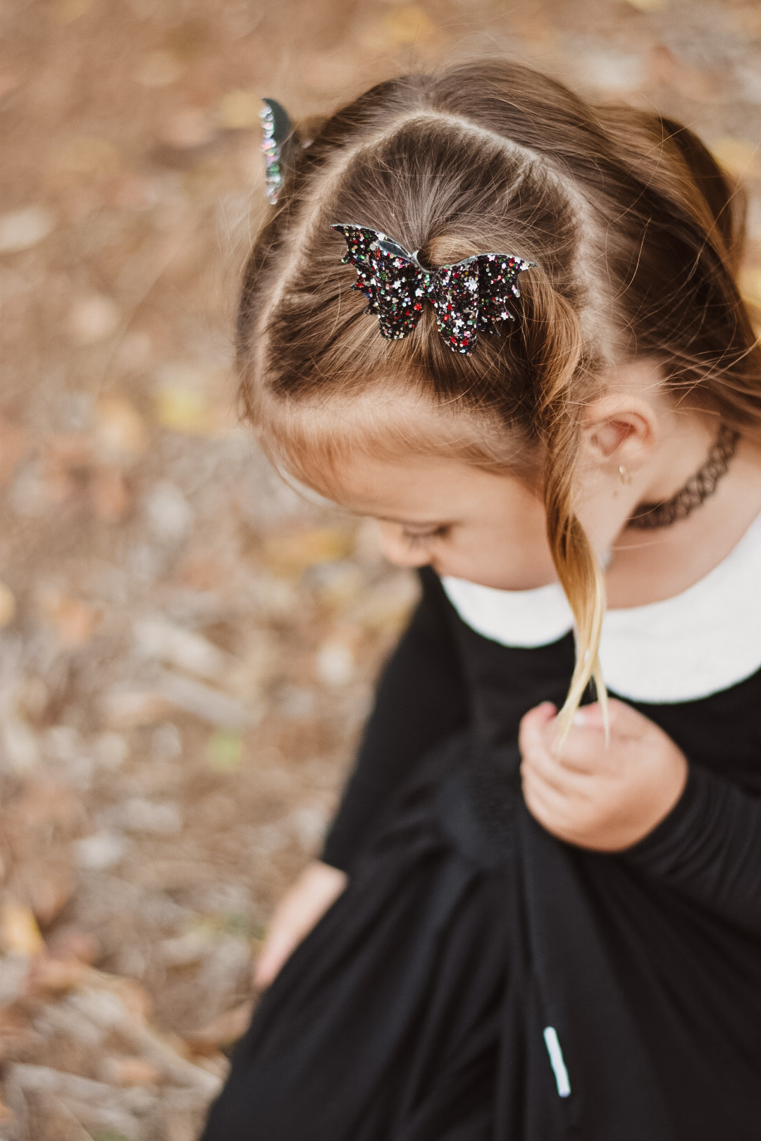 Starry night bat pigtails