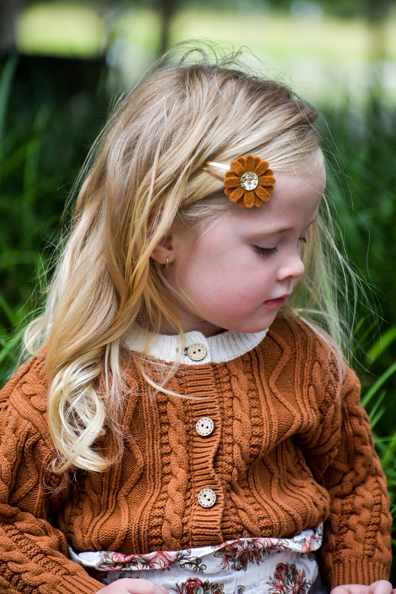 Dainty Daisy SUEDE BROWN
