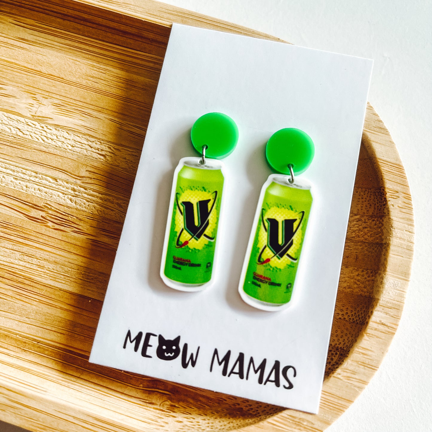 V original dangle earrings