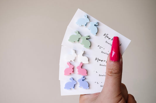 Simple Bunny studs