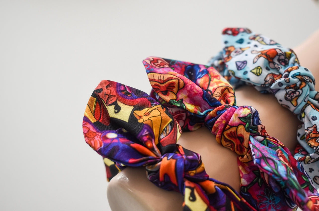 The golden afternoon small twist scrunchie