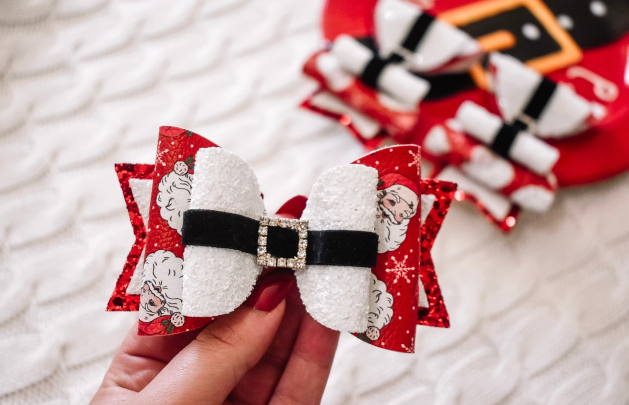 Santa wishes large dolly bow