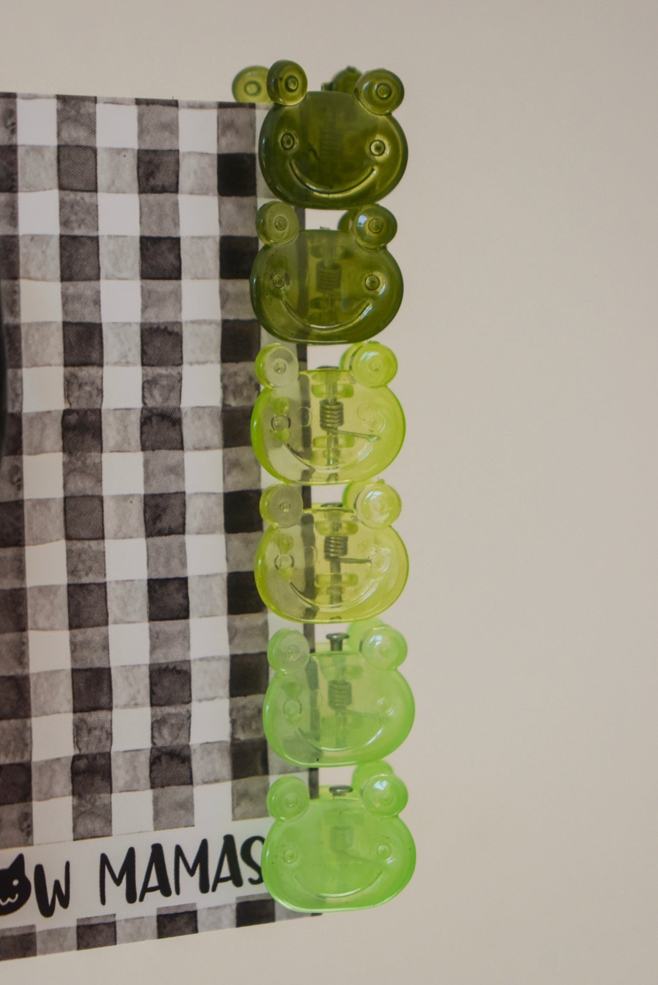 Froggy mini claw clips