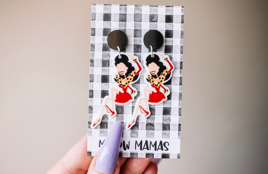 Miss Fine dangle earrings