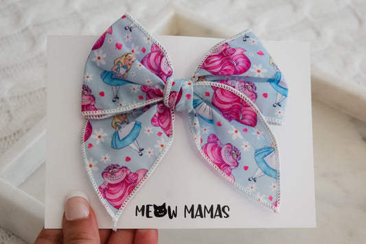 Alice mini whimsical sailor bow