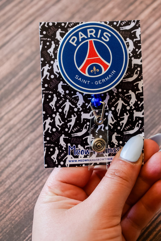 Paris saint Germain F.C badge reel