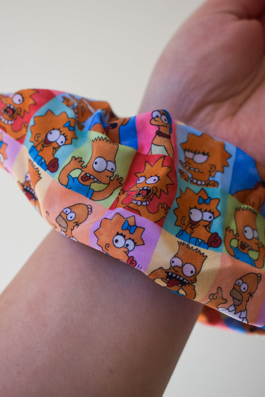 Vintage Simpsons scrunchie