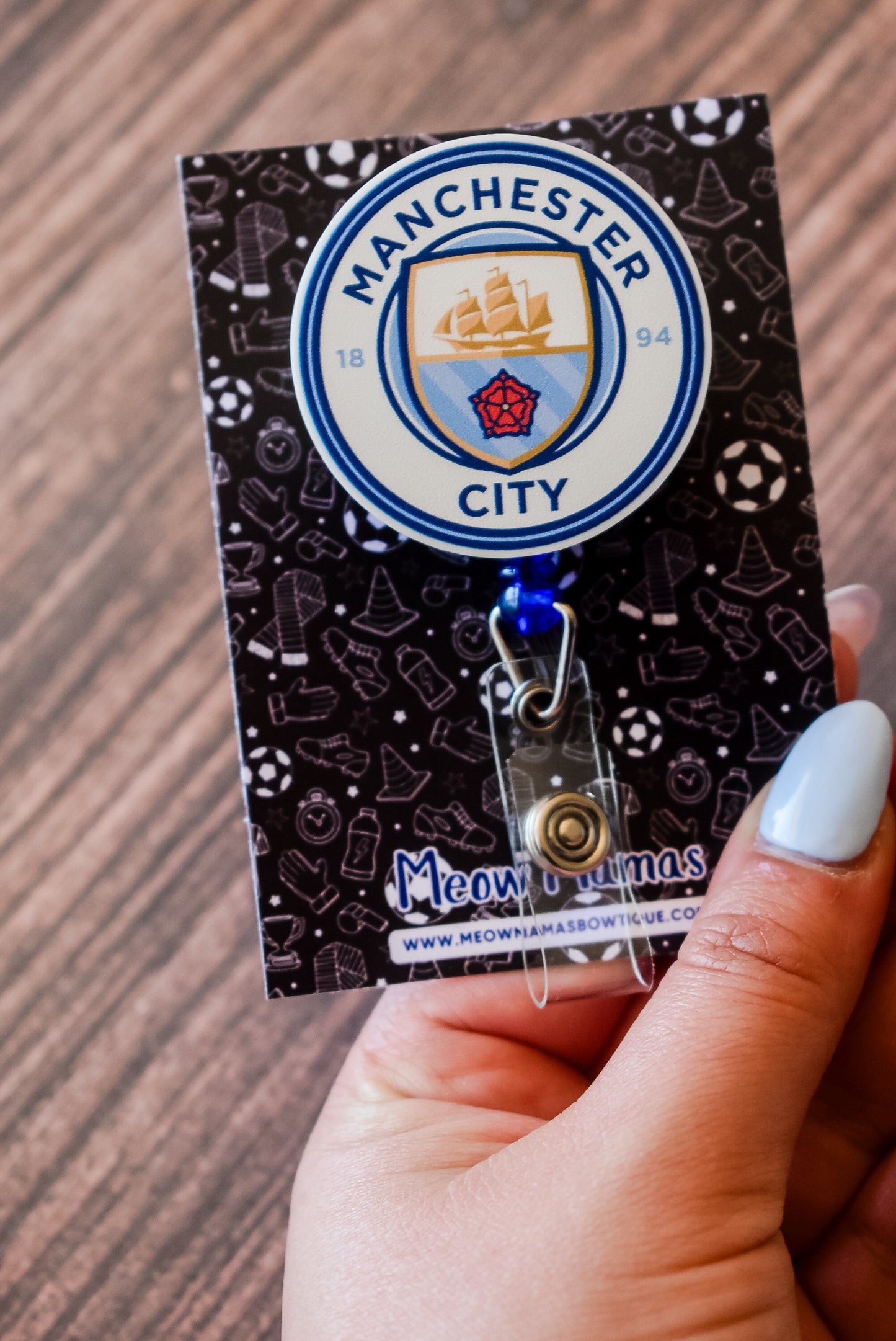 Manchester city F.C badge reel