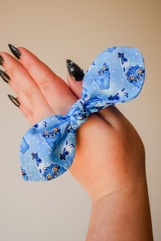 Derpy tiger small twist scrunchie