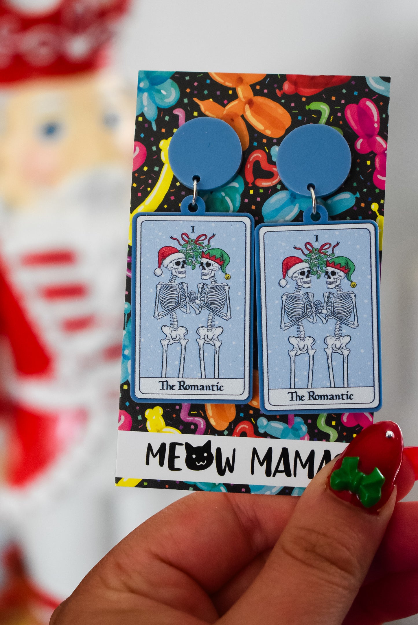 The Romantic Christmas dangle earrings