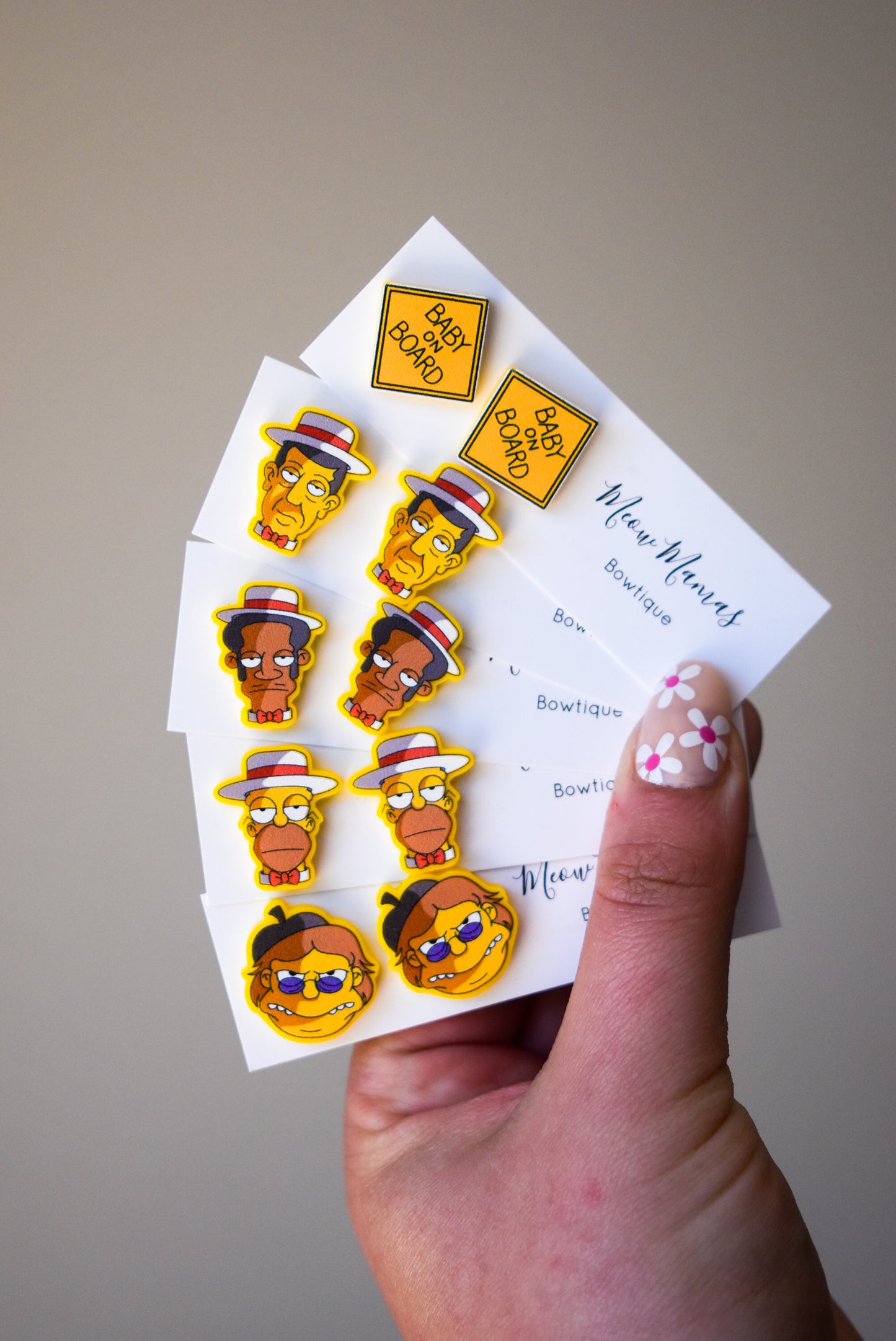 B sharps Stud earrings