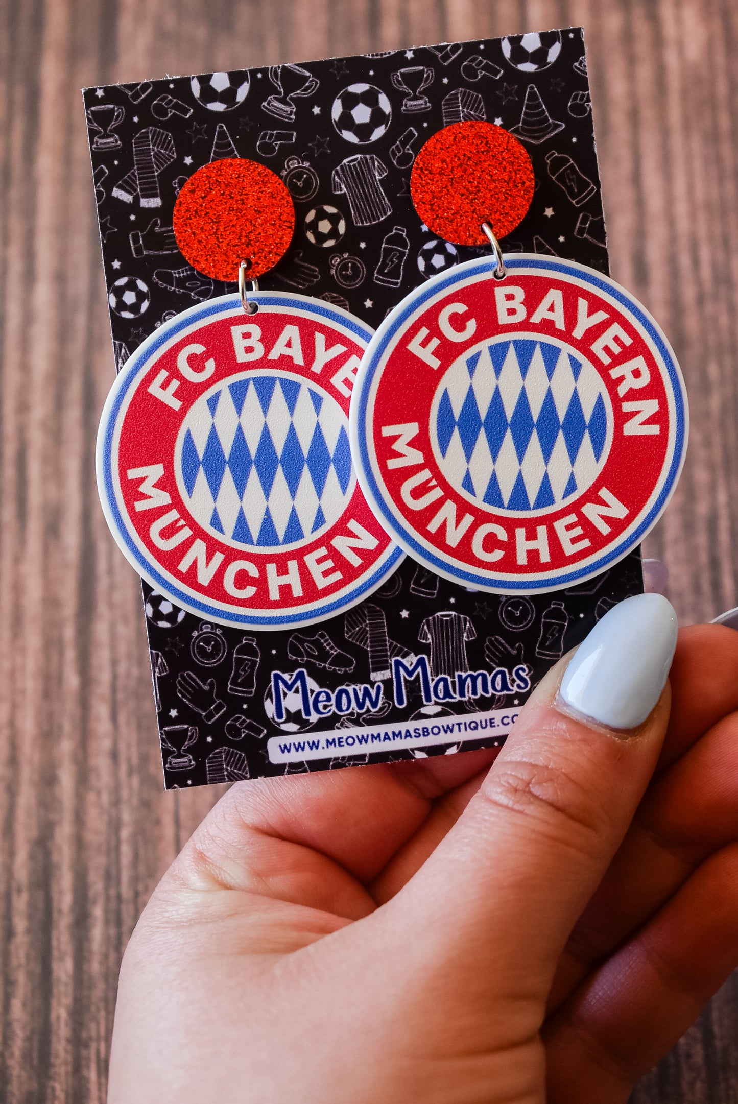 F.C Bayern Munich earrings