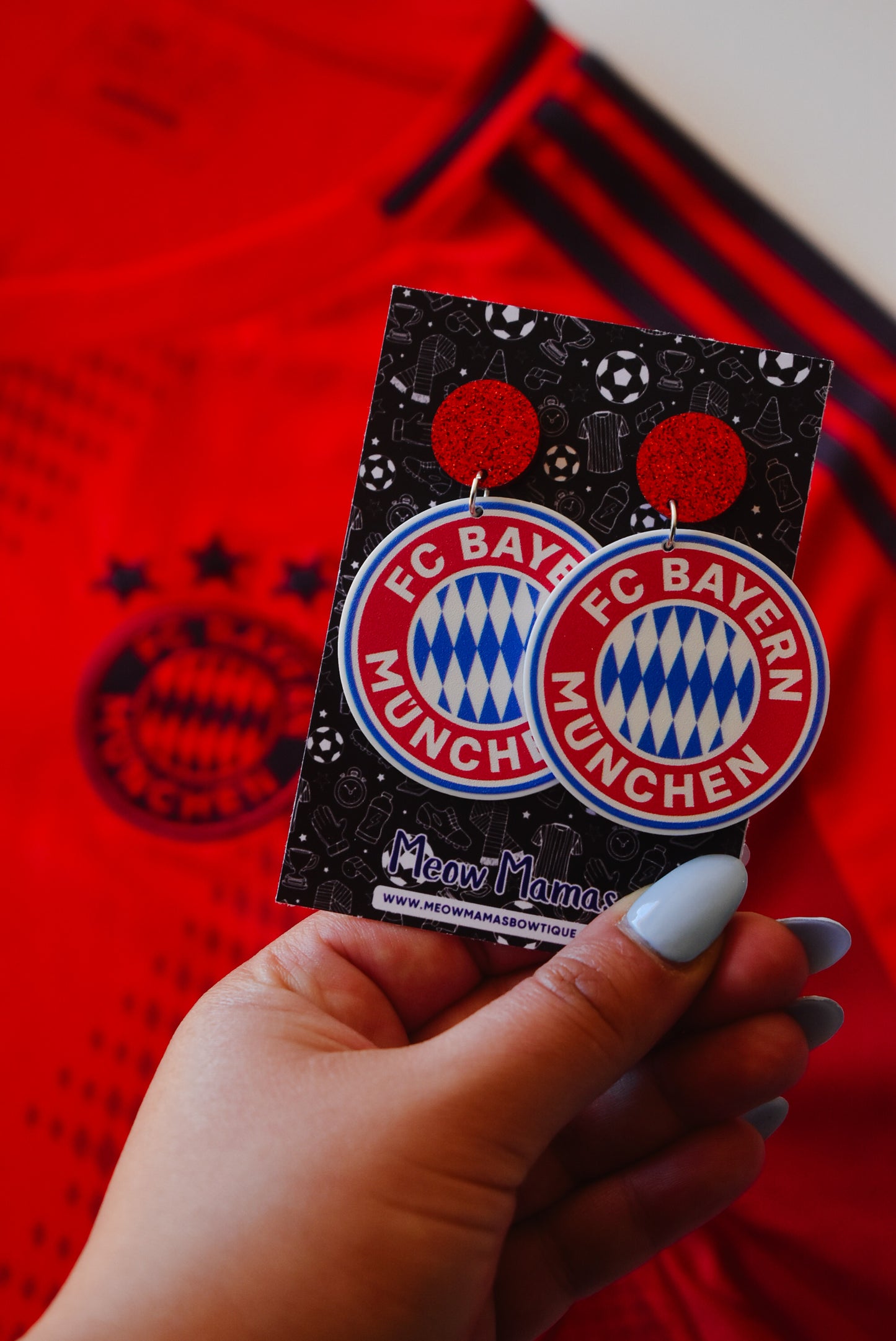 F.C Bayern Munich earrings
