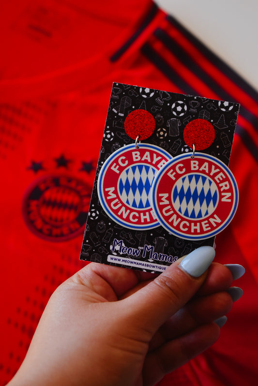 F.C Bayern Munich earrings