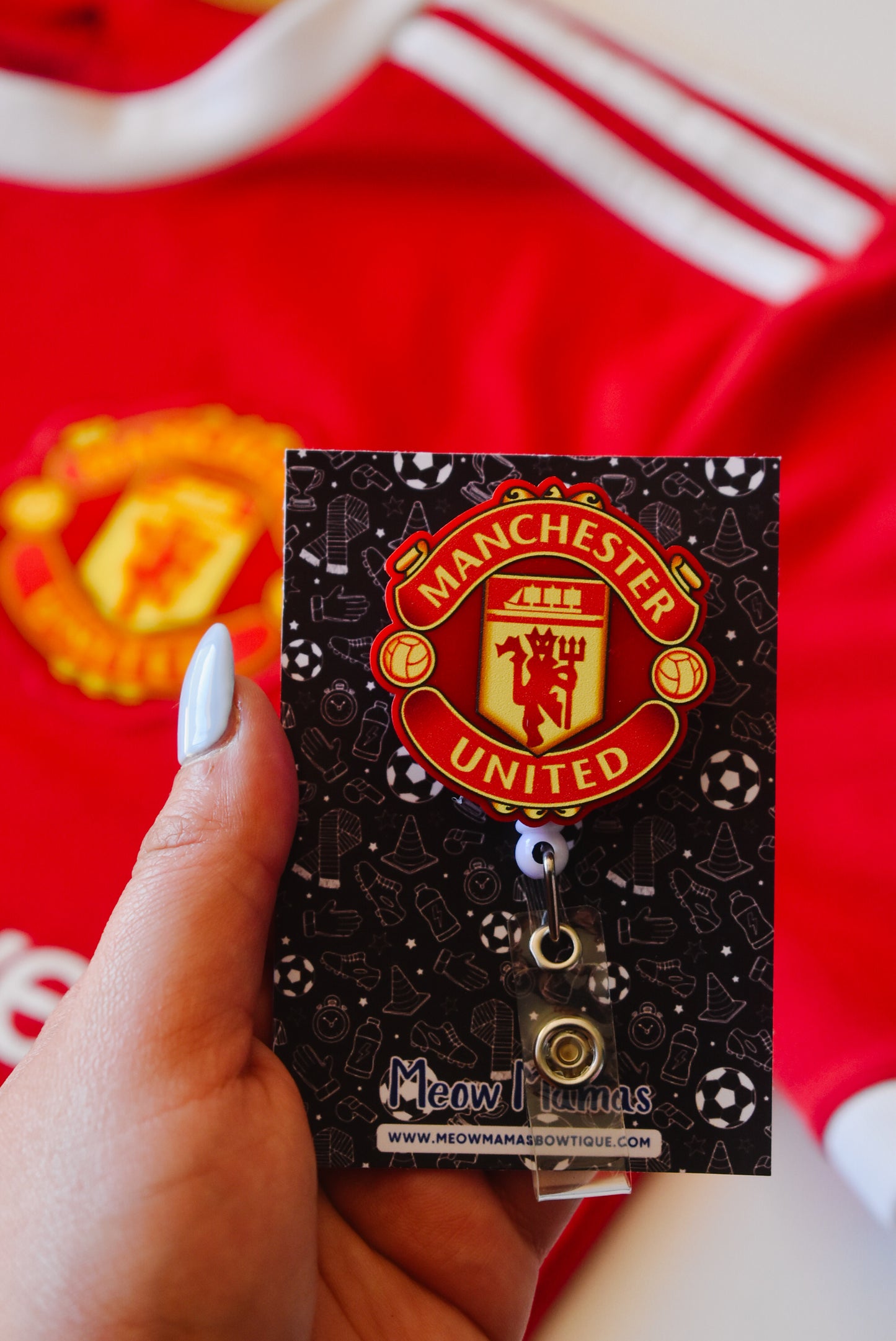 Manchester United badge reel