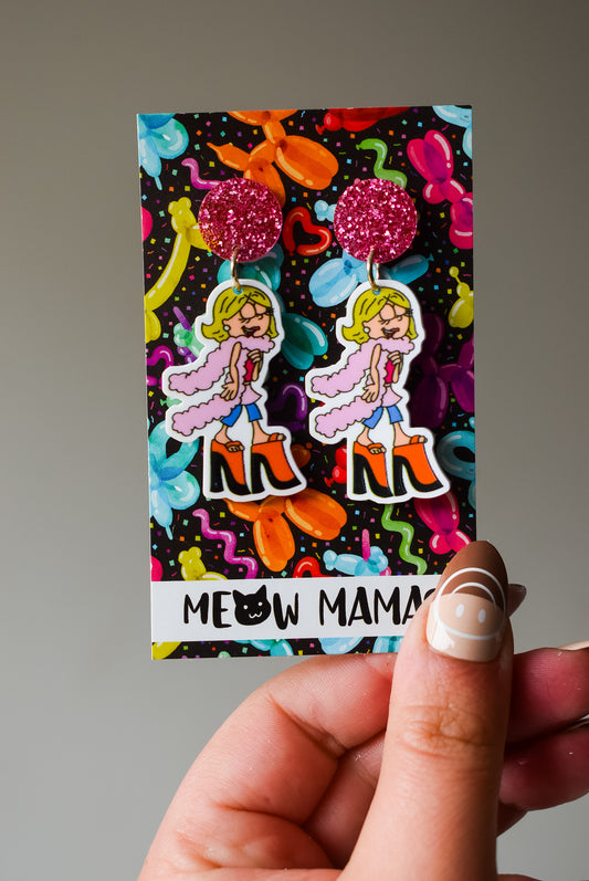 Lizzie M dangle earrings