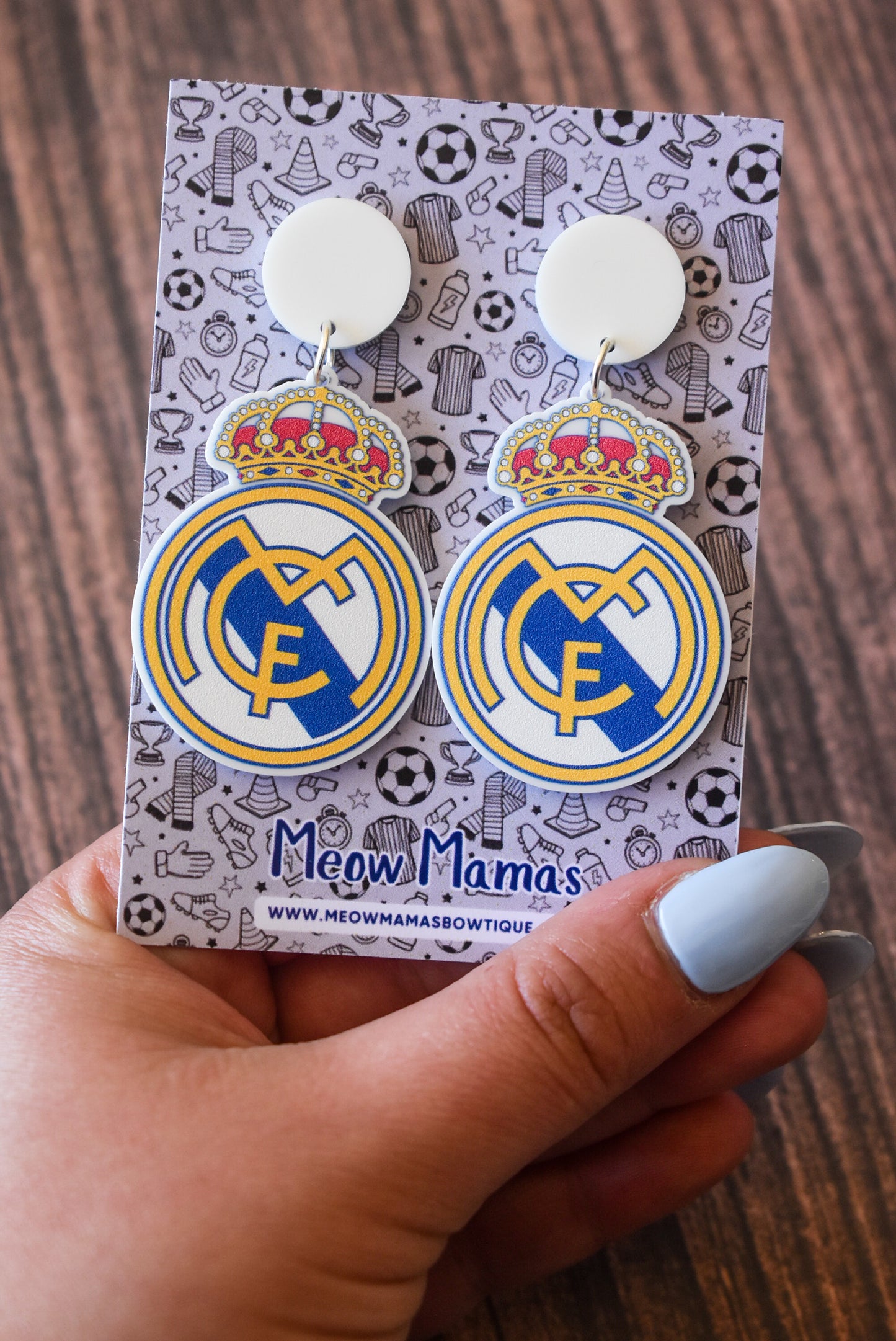 Real Madrid C.F earrings