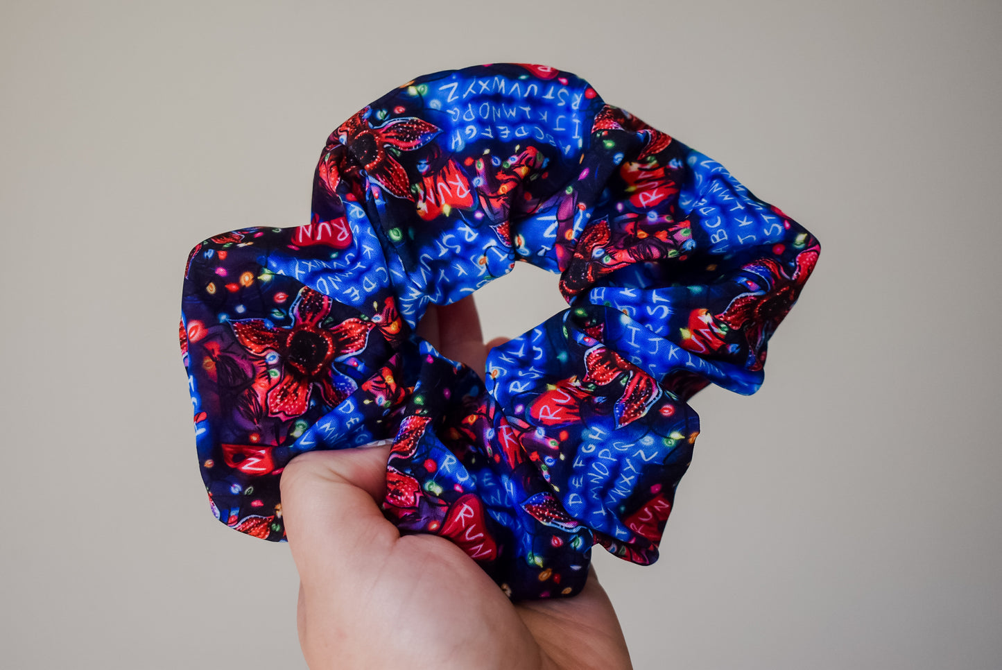 Will Lights Demogorgon scrunchie