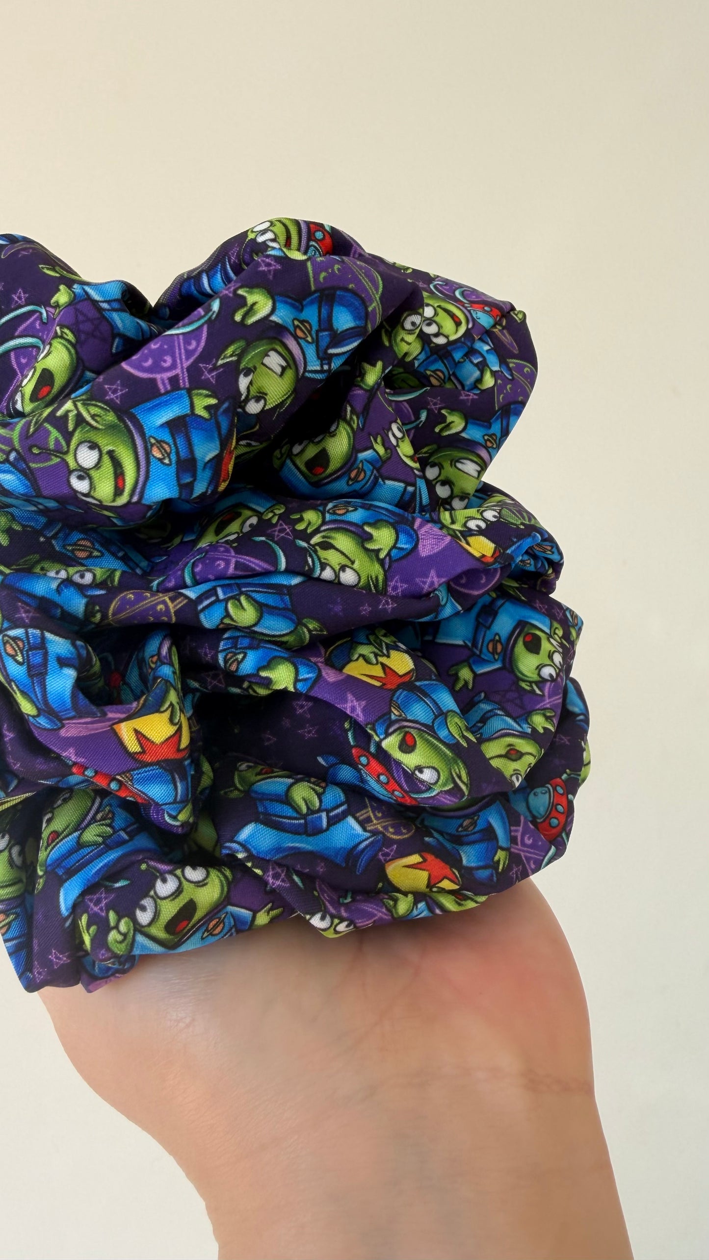 Pizza planet Aliens Scrunchie
