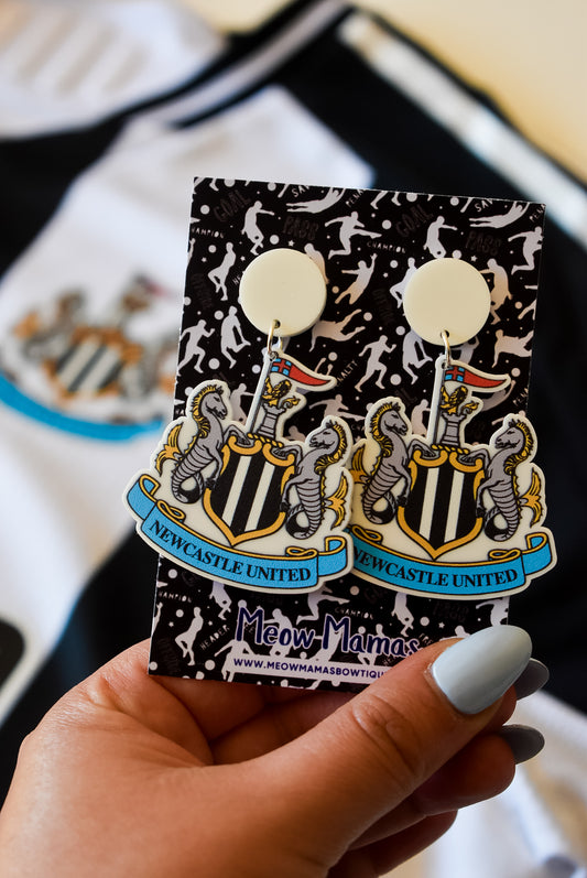 Newcastle United F.C earrings