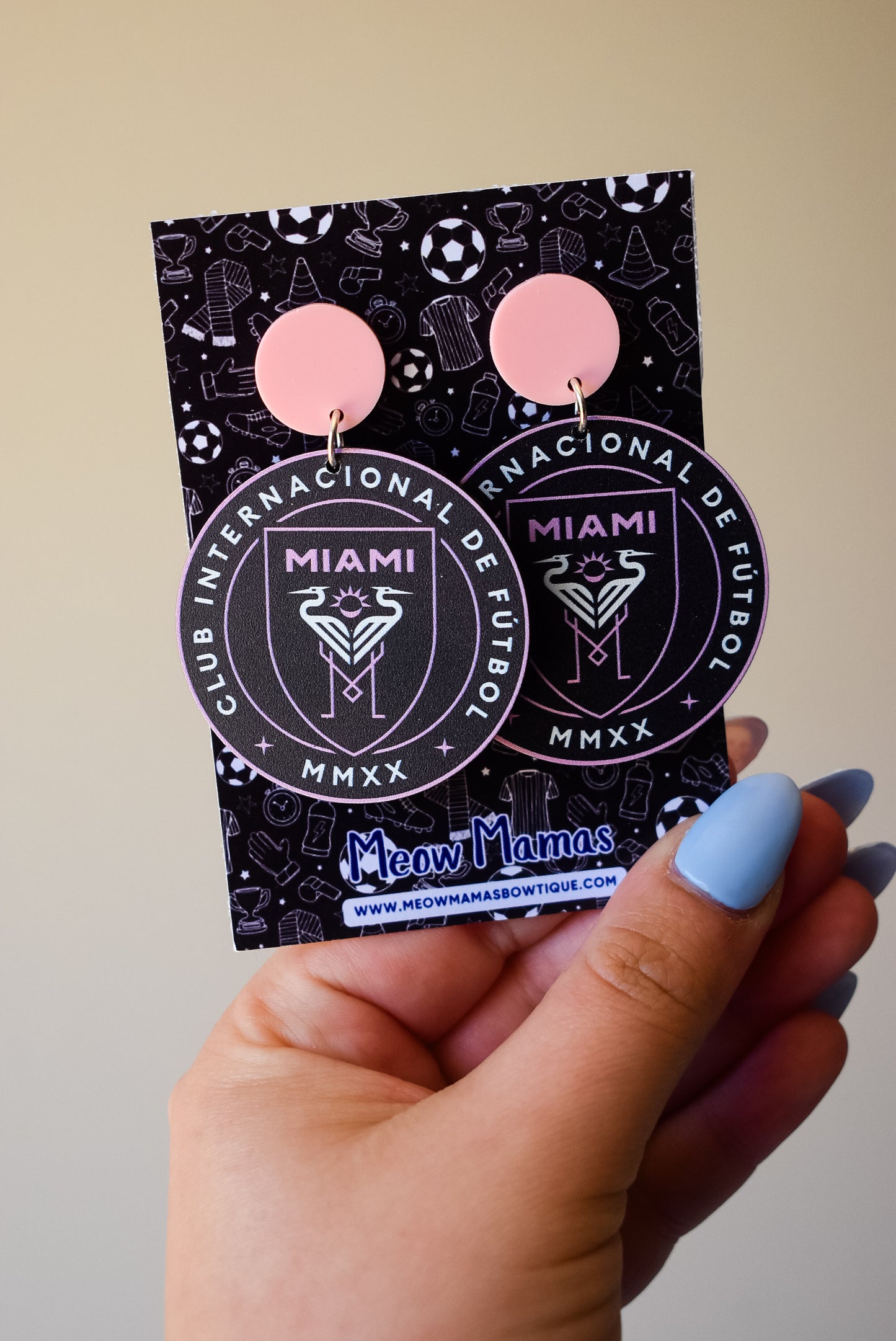 Inter Miami C.F earrings