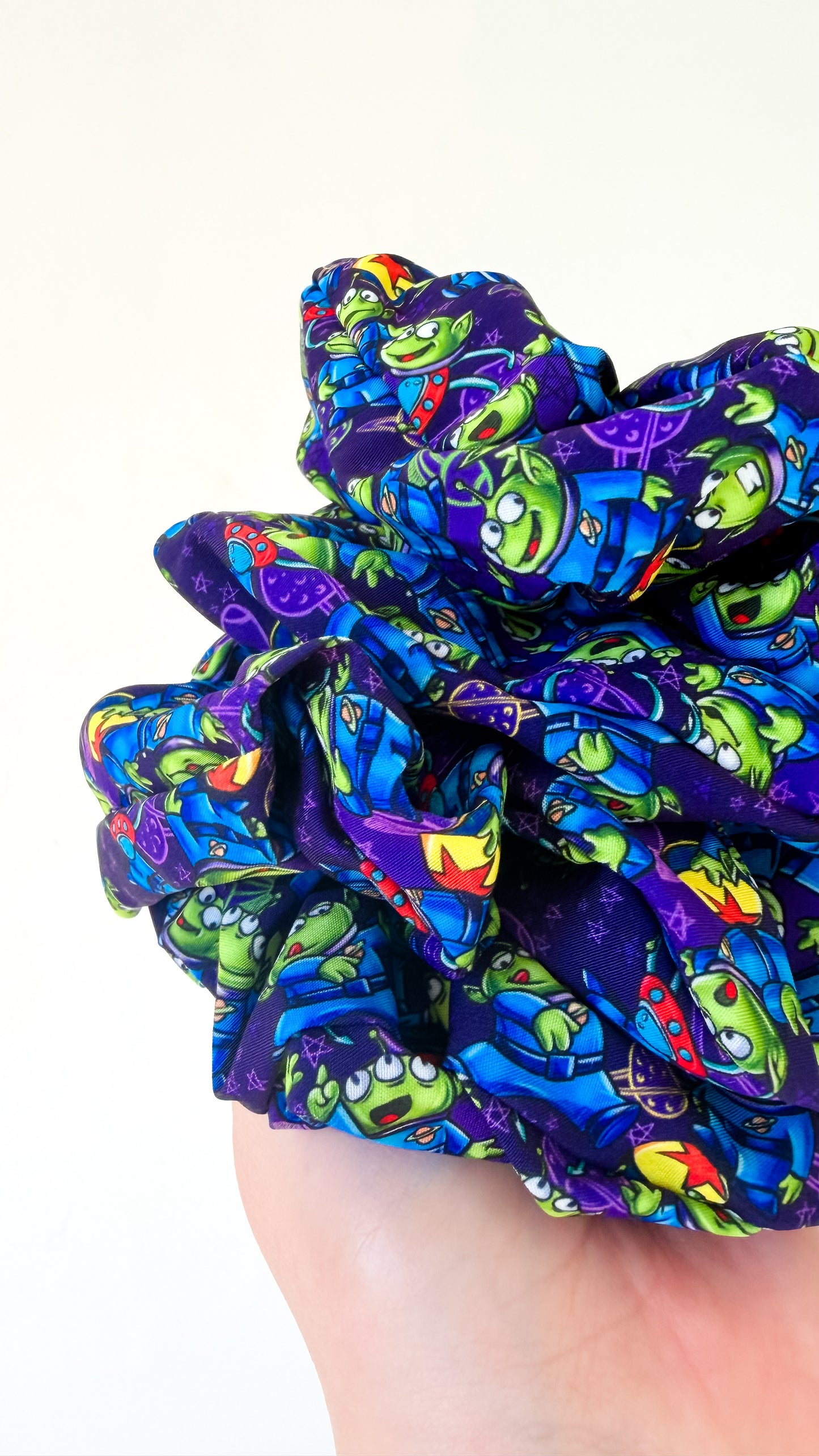 Pizza planet Aliens Scrunchie