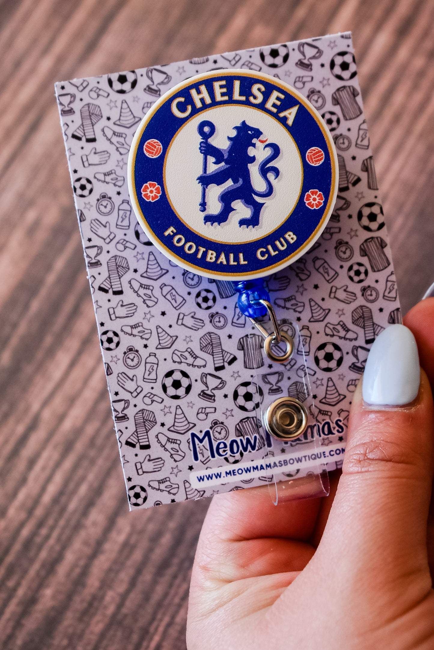 Chelsea F.C badge reel